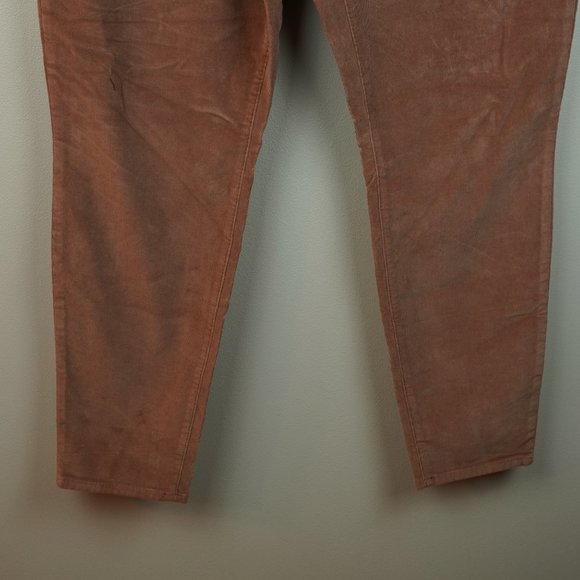Universal Thread High‎ Rise Skinny Light Brown Corduroy Pants Size 16W - Picture 3 of 10